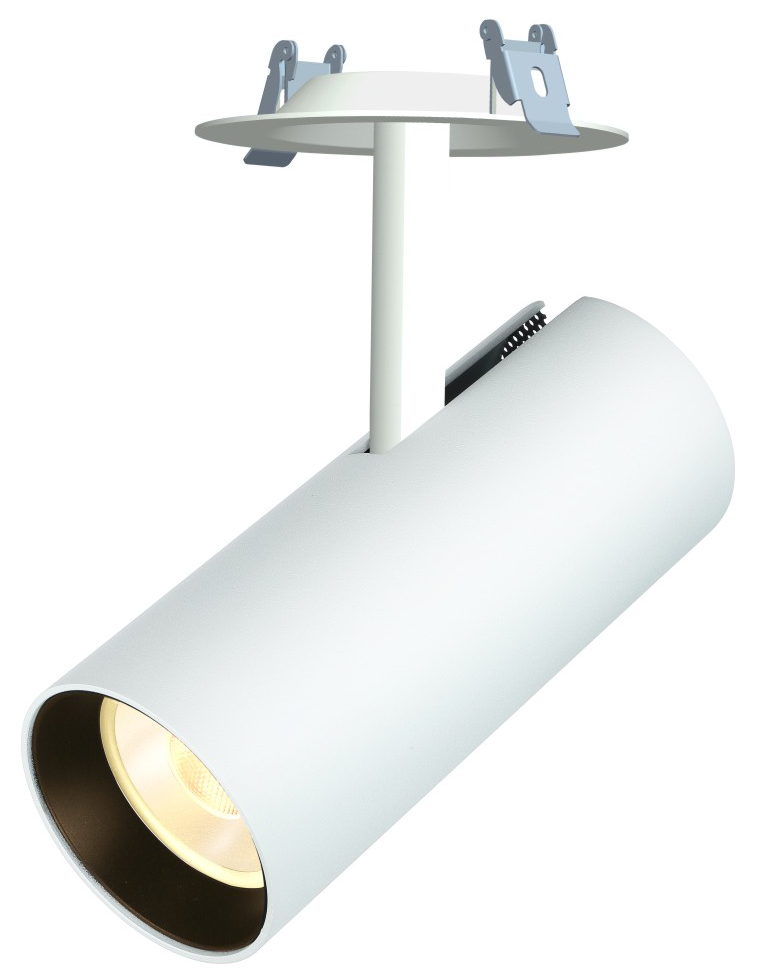 LEDAXO LED-Stromschienenstrahler SS-16 optional für Deckeneinbau erhältlich